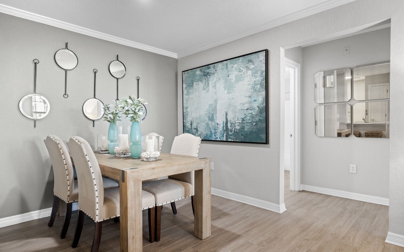 Dining Area ready to host